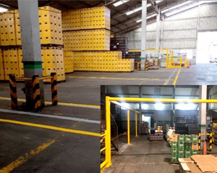 Cajas almacenadas en un galpón - Almacenamiento in House