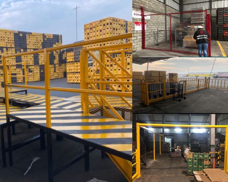 Cajas almacenadas en el exterior - Almacenamiento in House